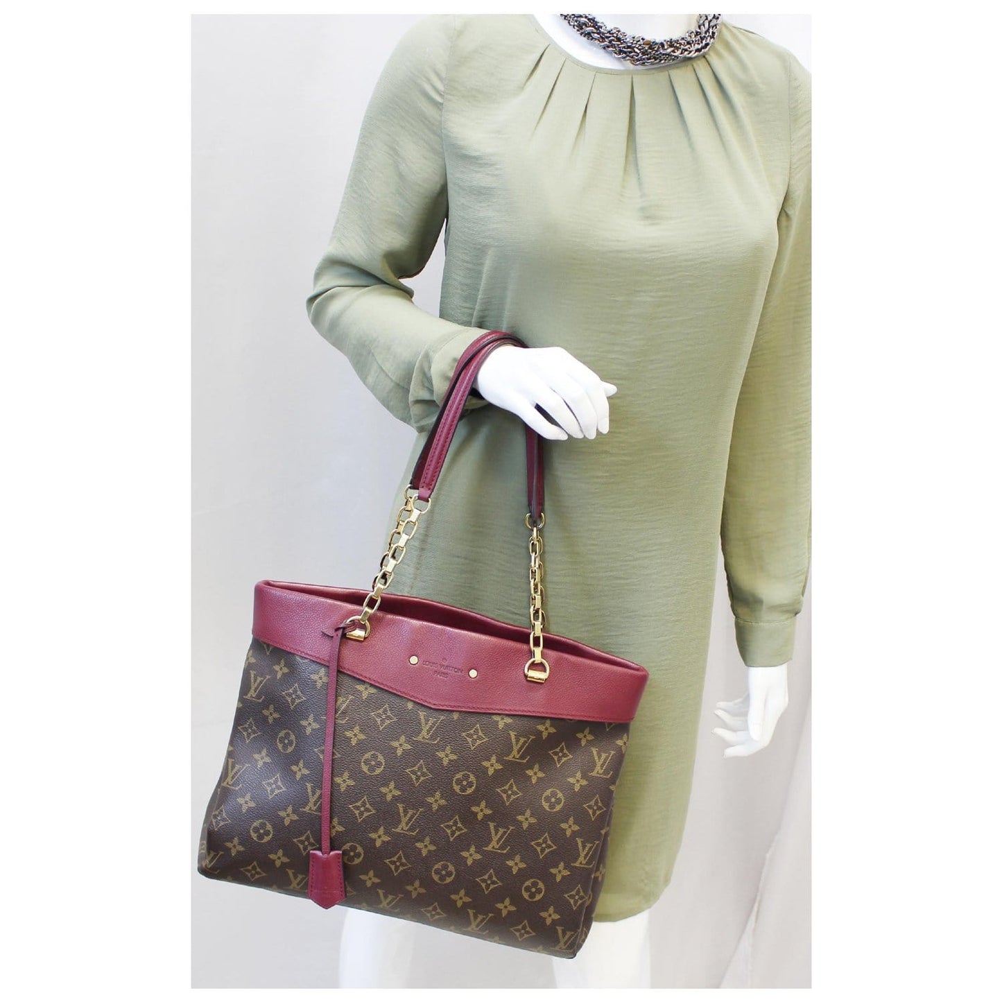 Louis Vuitton Pallas Shopper Tote Medium Monogram