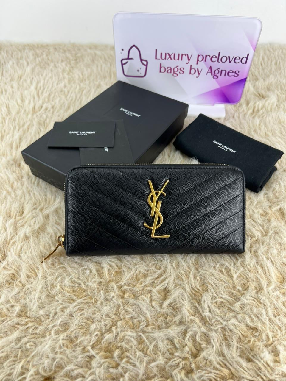 Ysl zippy wallet