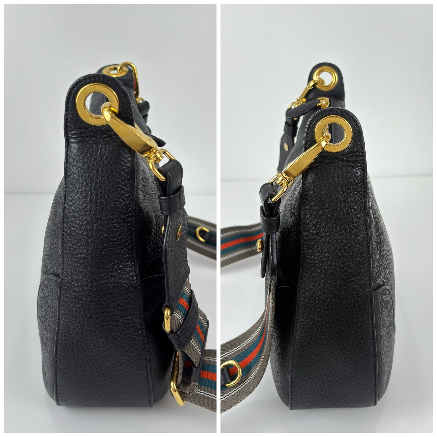 Prada Vitello Daino Leather Phenix Shoulder Bag