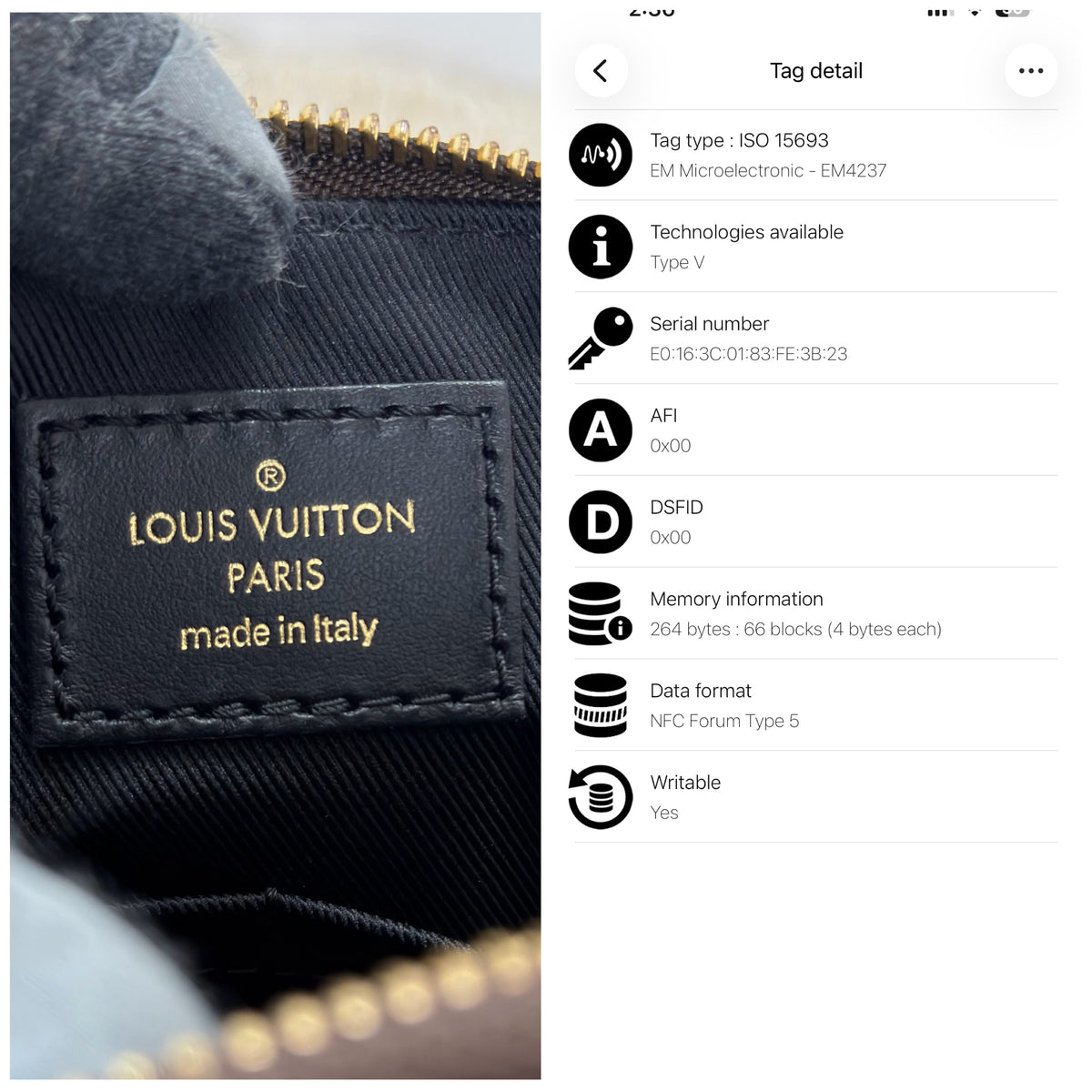 Louis Vuitton Odeon Tote PM Damier Ebene