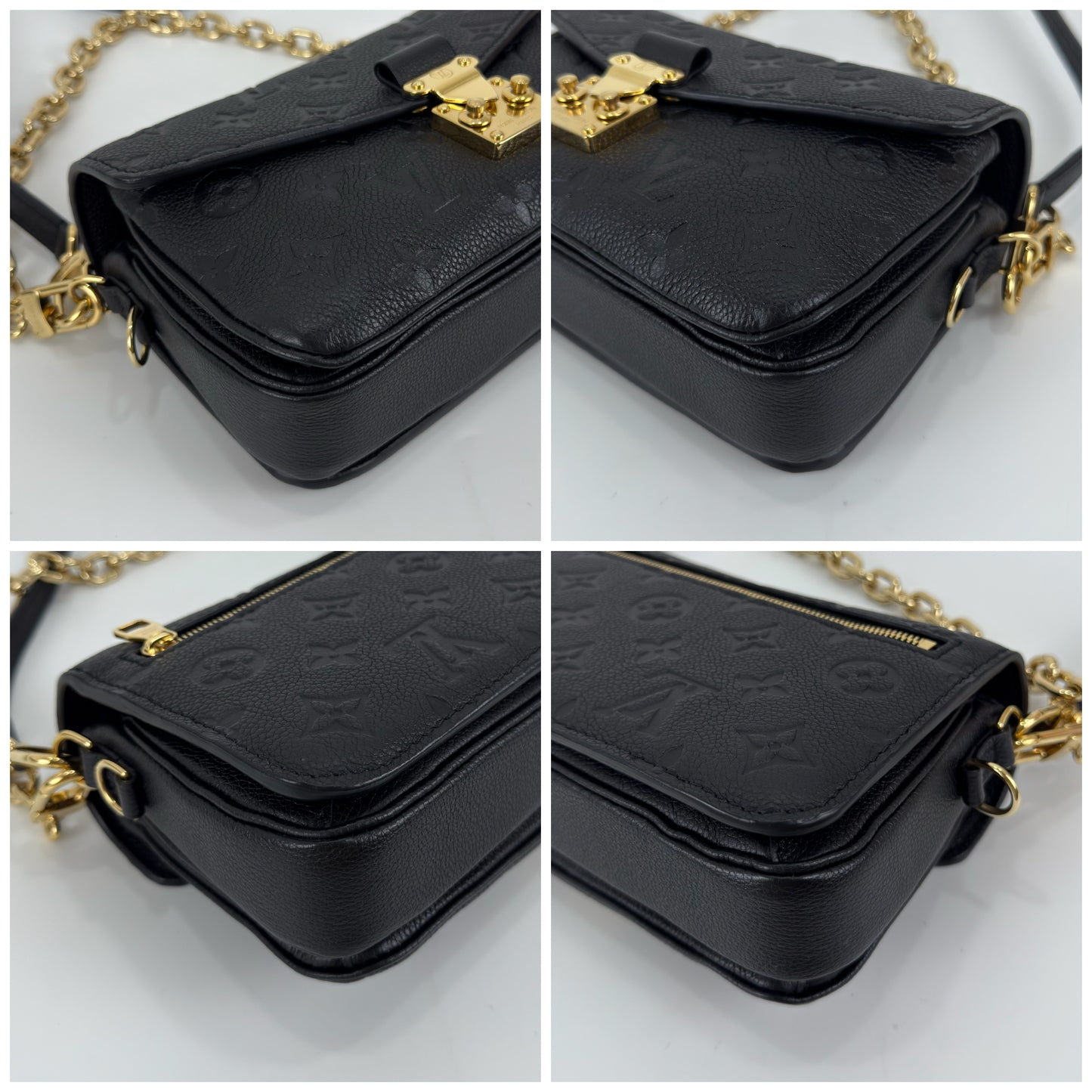 Louis Vuitton Pochette Métis East West Monogram Empreinte