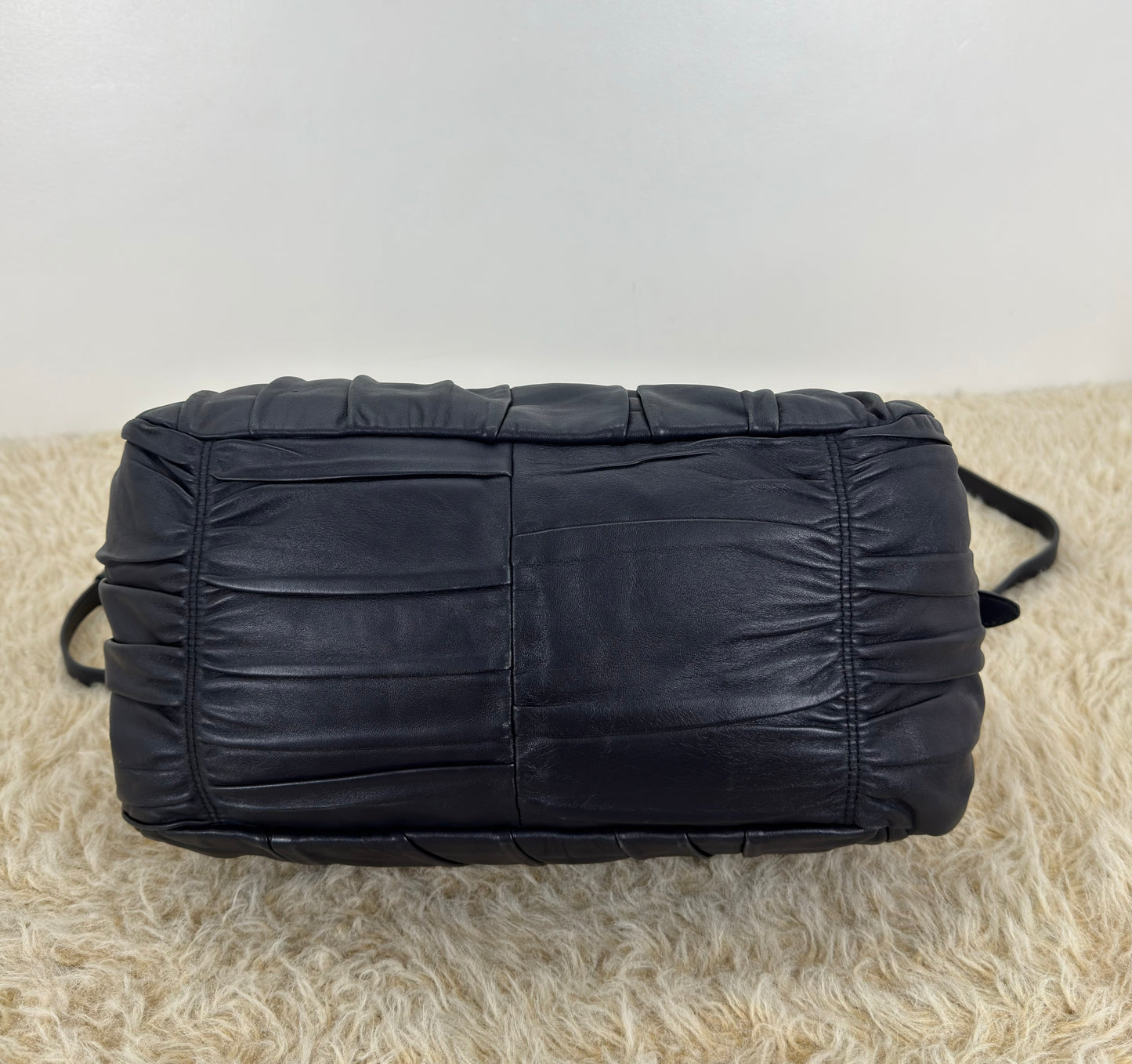 Prada Nappa Leather Gaufre Tote Bag