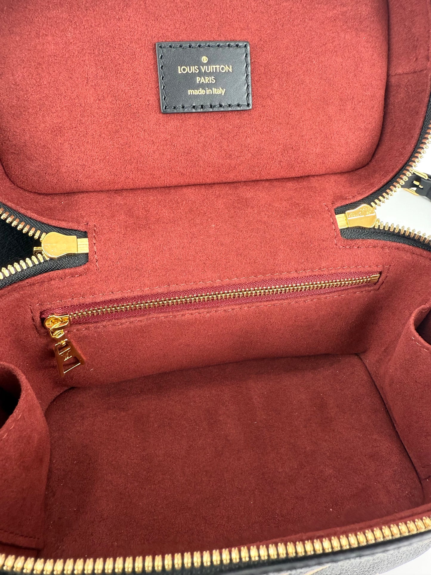 Louis Vuitton Vanity PM Bicolour Monogram Empreinte Leather