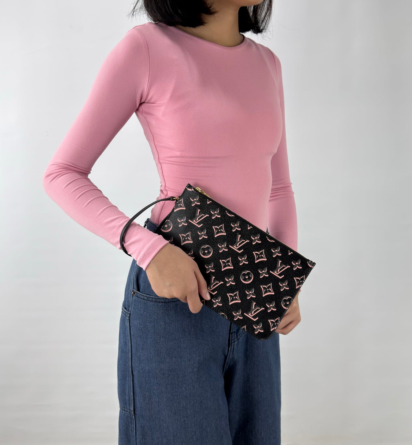 Louis Vuitton Monogram Fall For You Neverfull Pochette