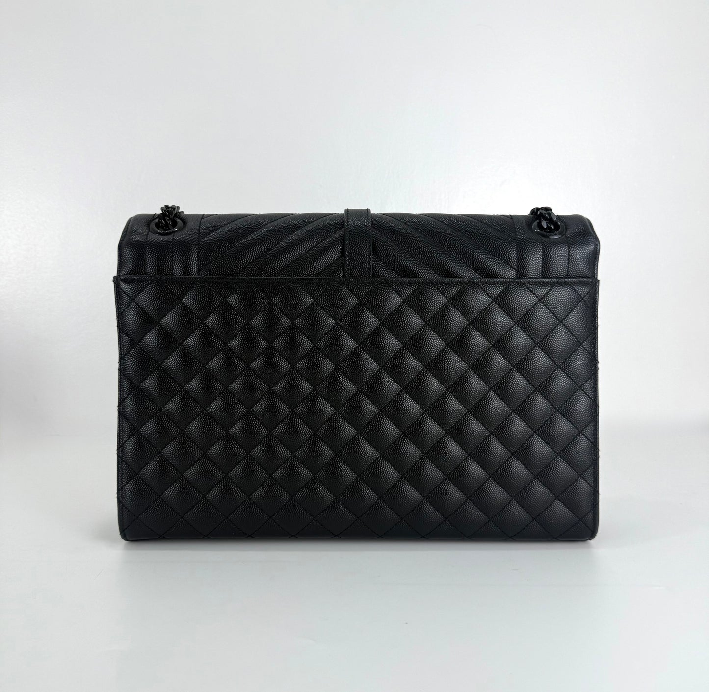 Saint Laurent Monogram Quilted Envelope Large