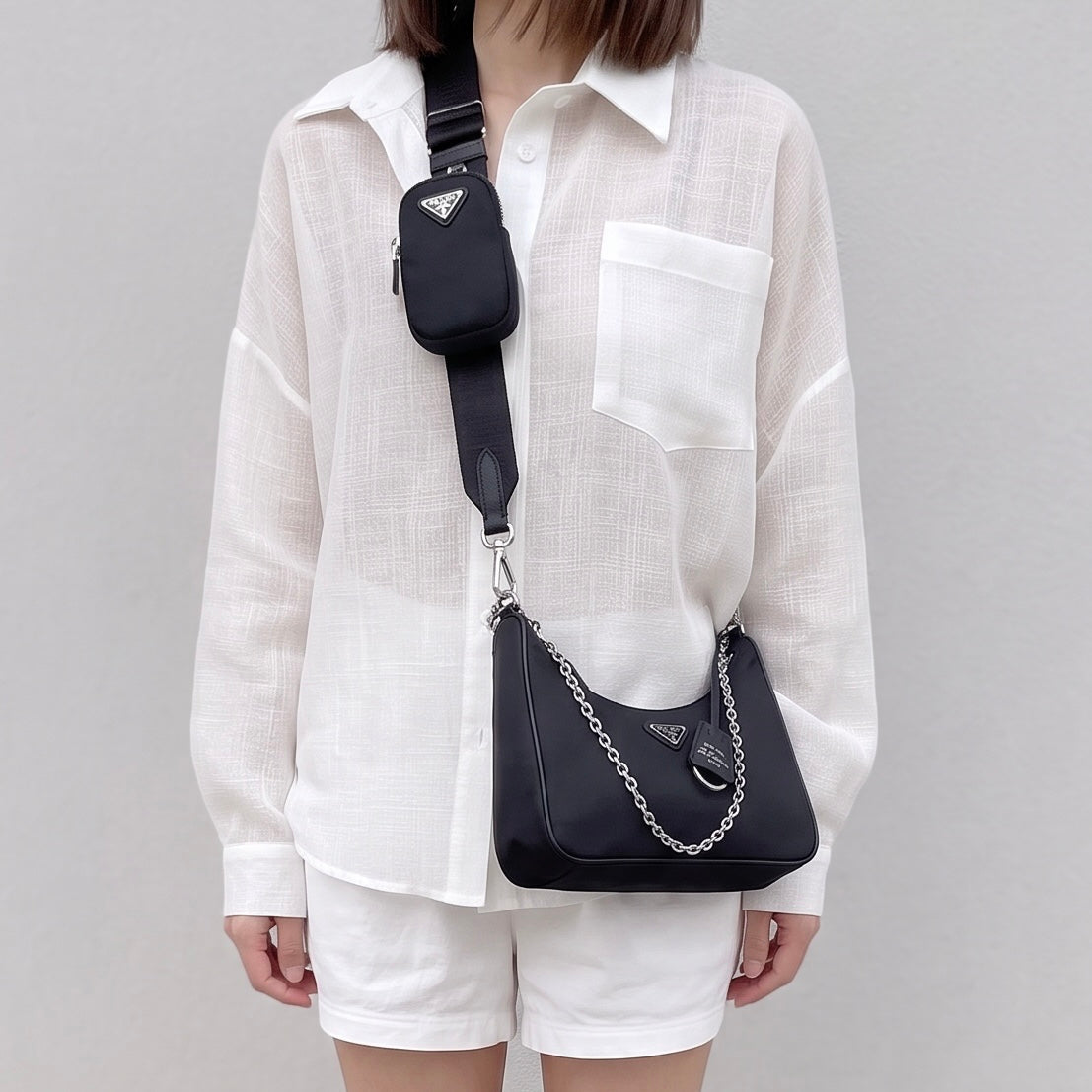 Prada Re-Edition 2005 Re-Nylon Shoulder Bag