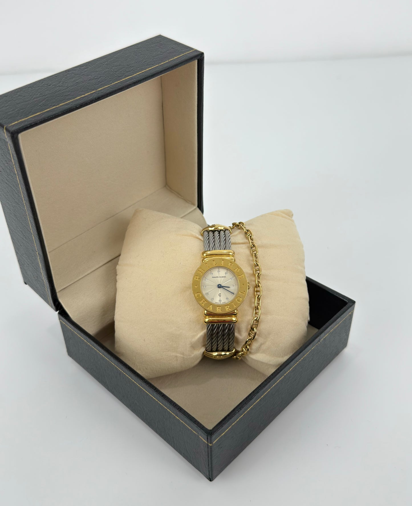 Charriol St-Tropez Watch 26mm ( White Face )