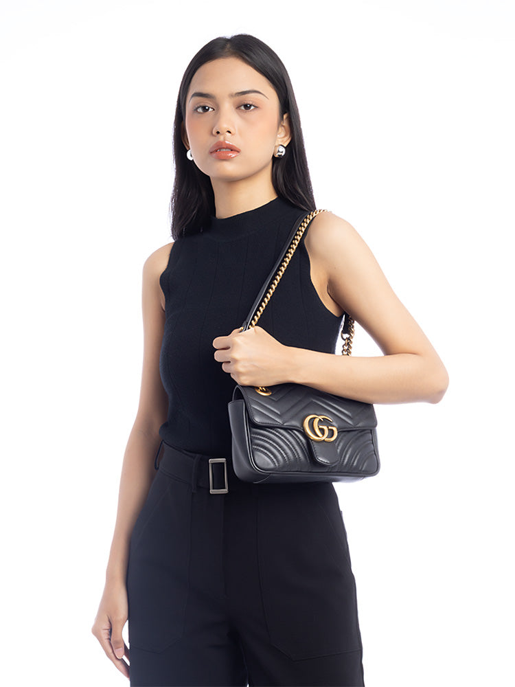 Gucci GG Marmont Mini Matelasse Shoulder Bag
