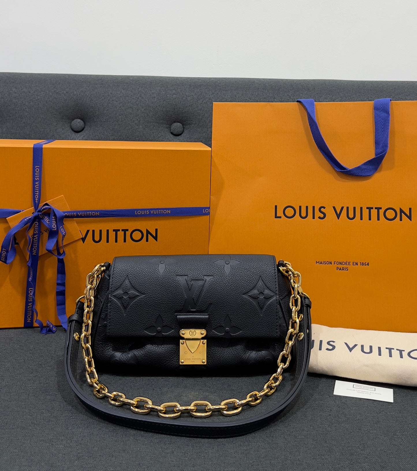 Louis Vuitton Favorite Monogram Empreinte Leather