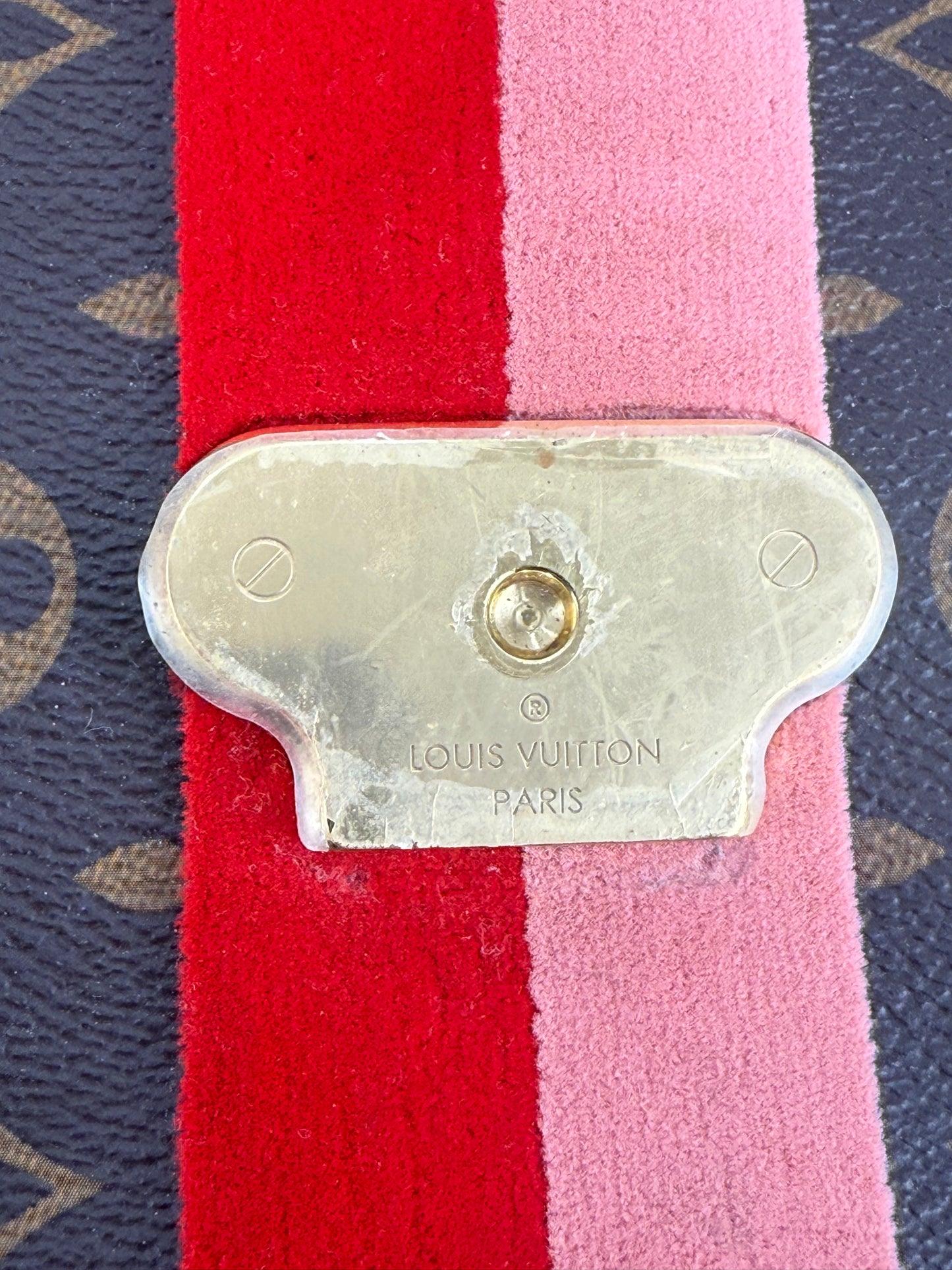 Louis Vuitton Georges BB Monogram In Coquelicot Peach