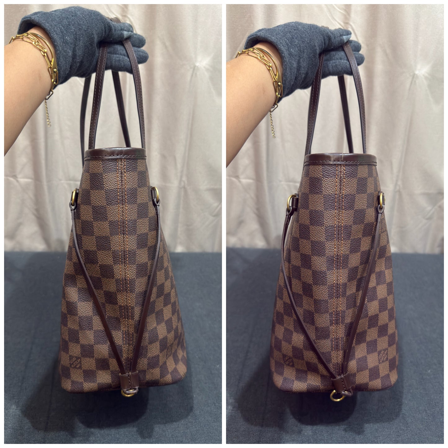 Louis Vuitton Neverful MM Damier Ebene AR4160