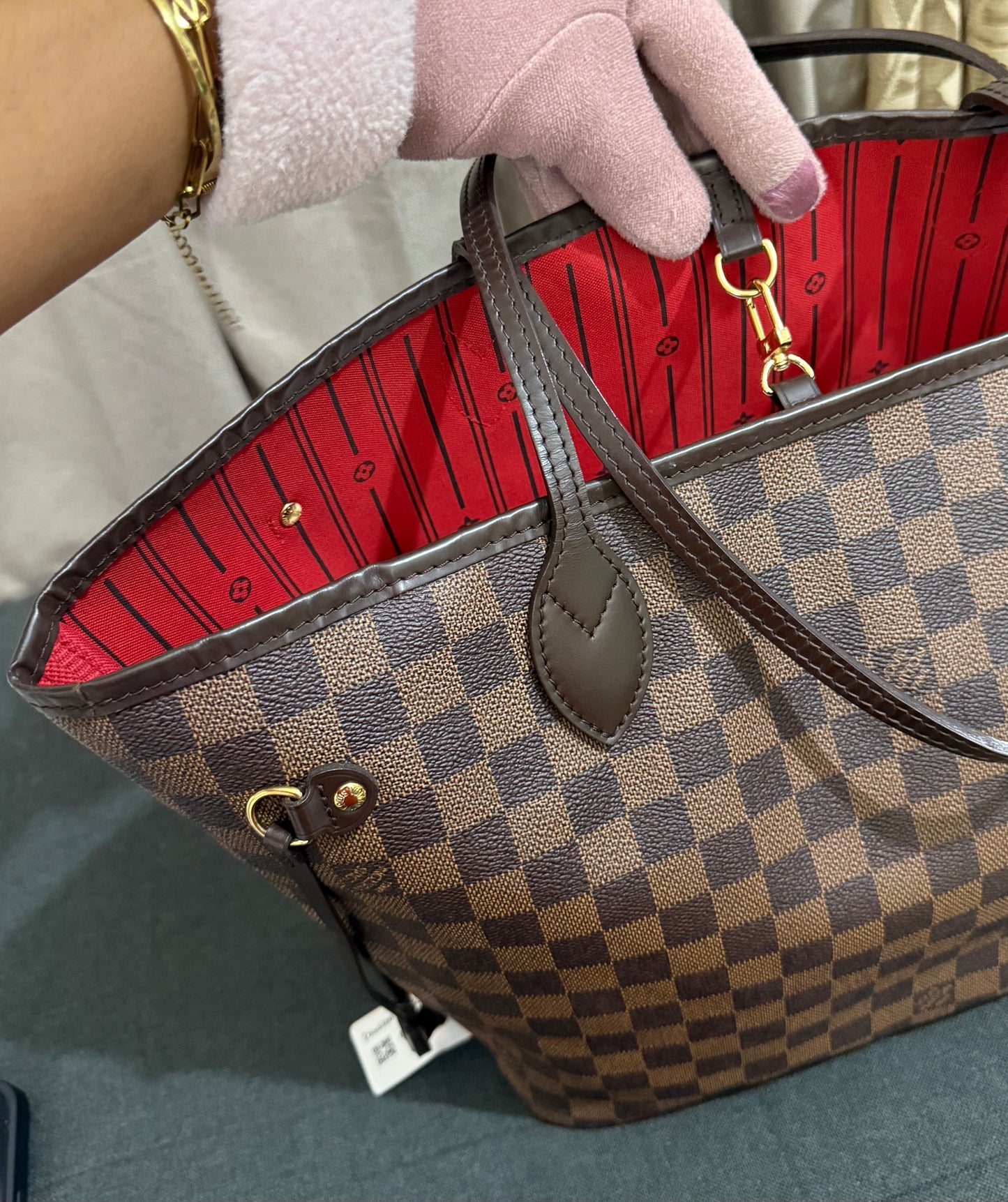 Louis Vuitton Neverful MM Damier Ebene