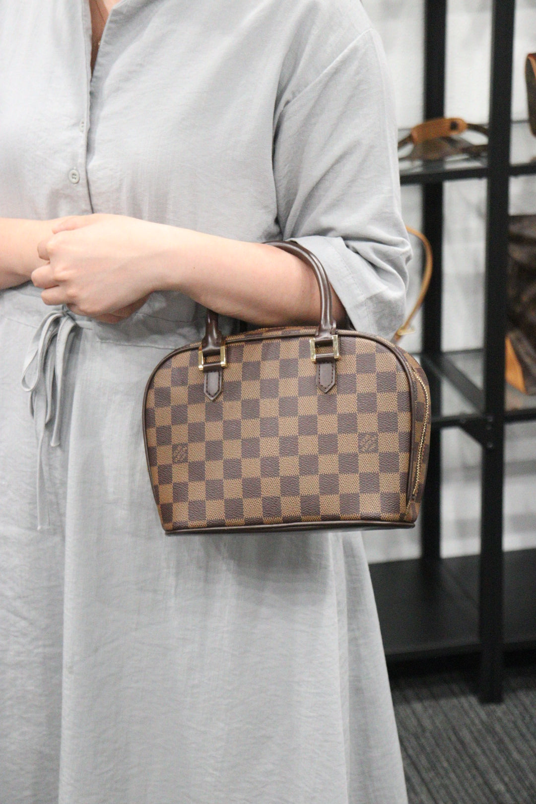 Louis Vuitton Damier Ebene Mini Sarria