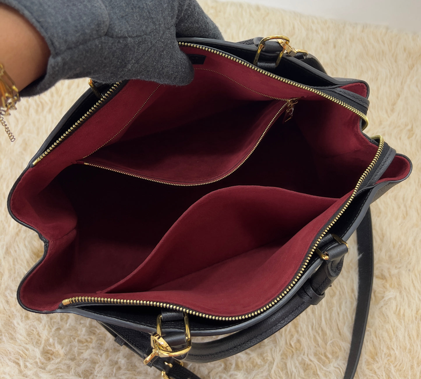 Louis Vuitton Grand Palais Monogram Empreinte Leather
