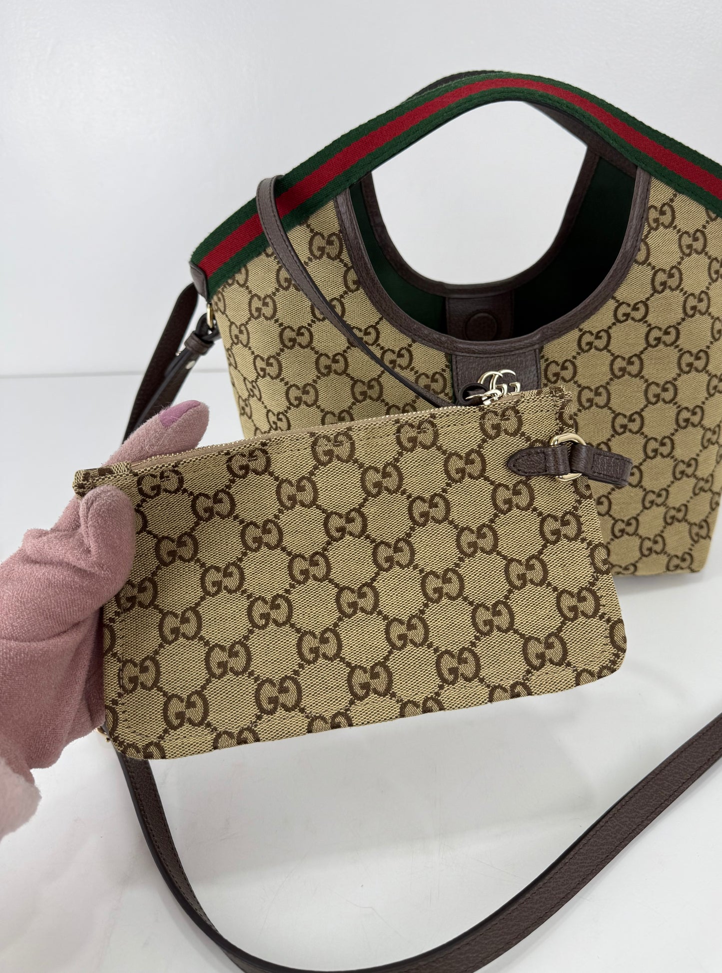 Gucci GG Giglio Small Tote Bag
