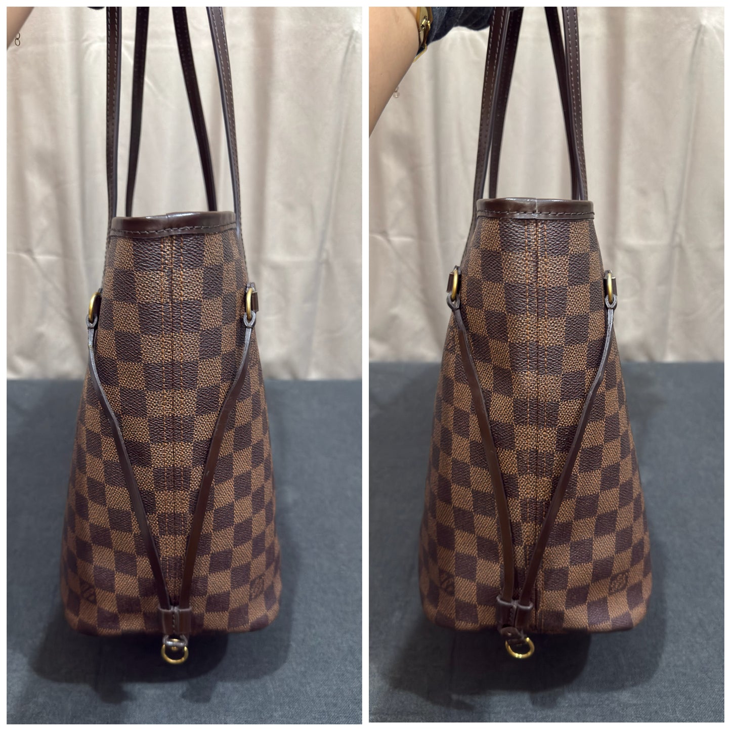 Louis Vuitton Neverful MM Damier Ebene VI2069