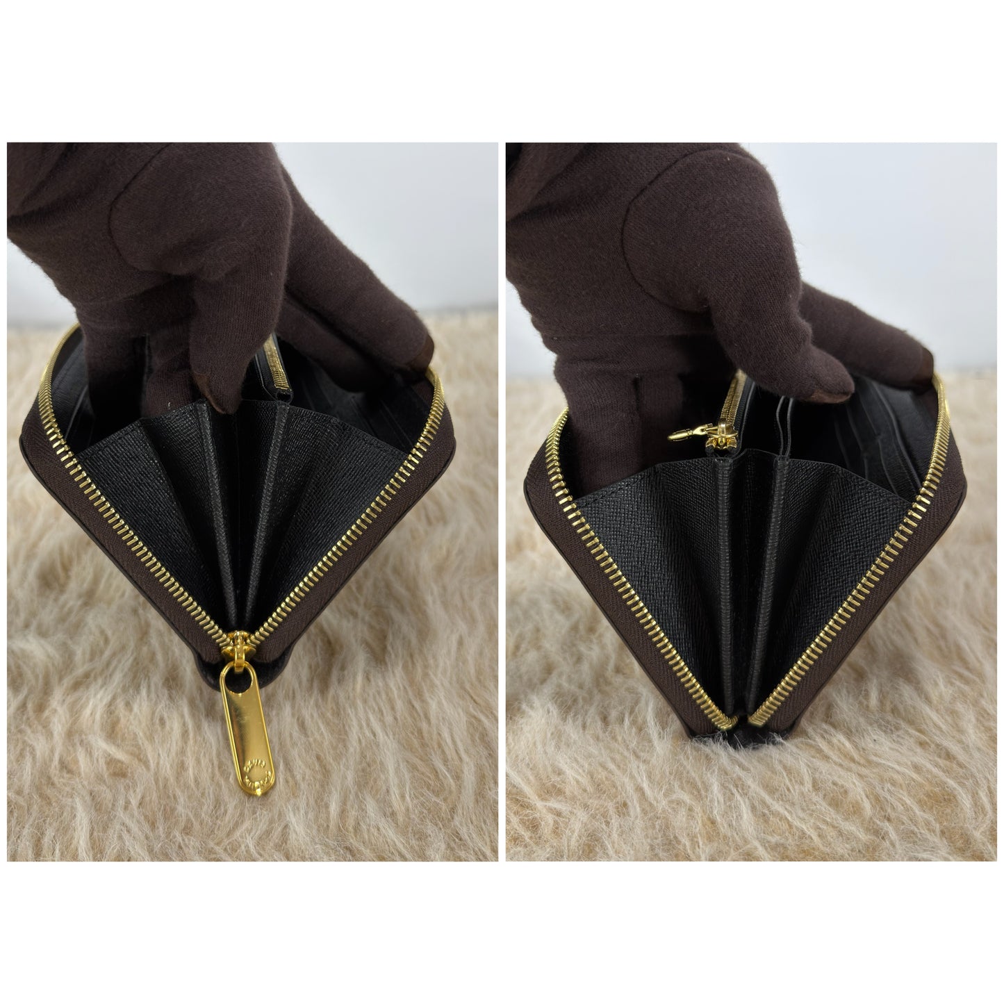 Louis Vuitton Zippy Wallet Reverse Monogram Canvas