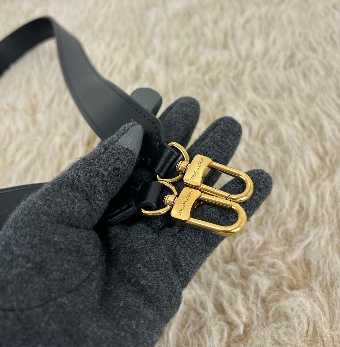 Louis Vuitton Monogram Canvas Odeon PM Noir