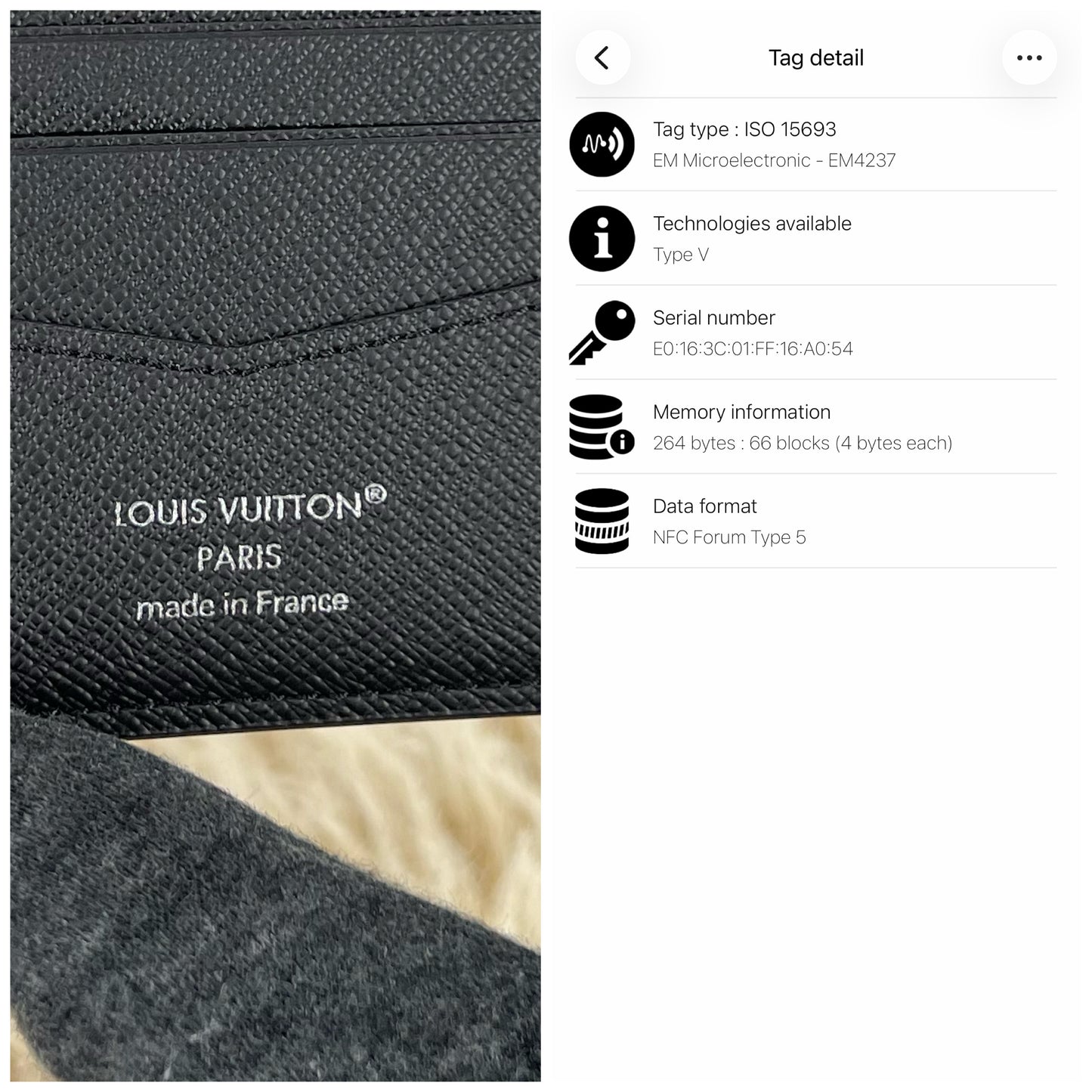 Louis Vuitton Monogram Reverse Eclipse Slender Wallet