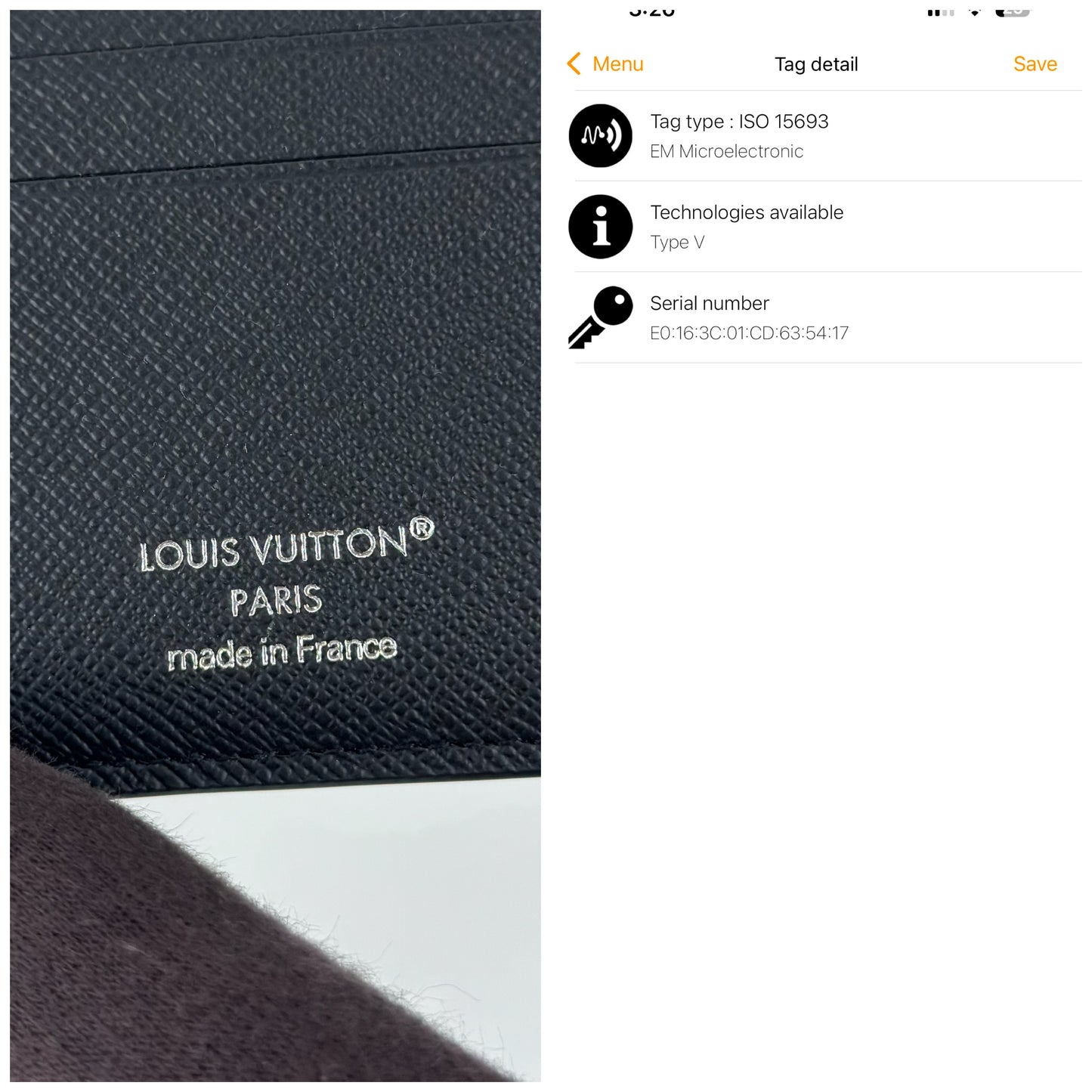 Louis Vuitton Multiple Wallet In Black Taiga Leather ( 1 )