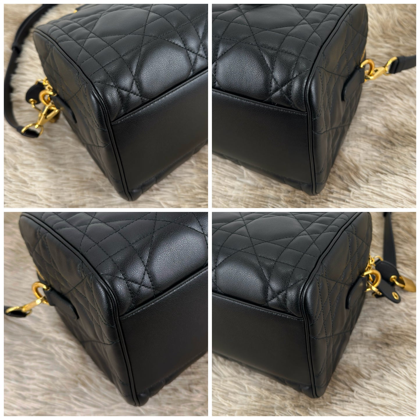 Christian Dior Groove 25 Macrocannage Calfskin