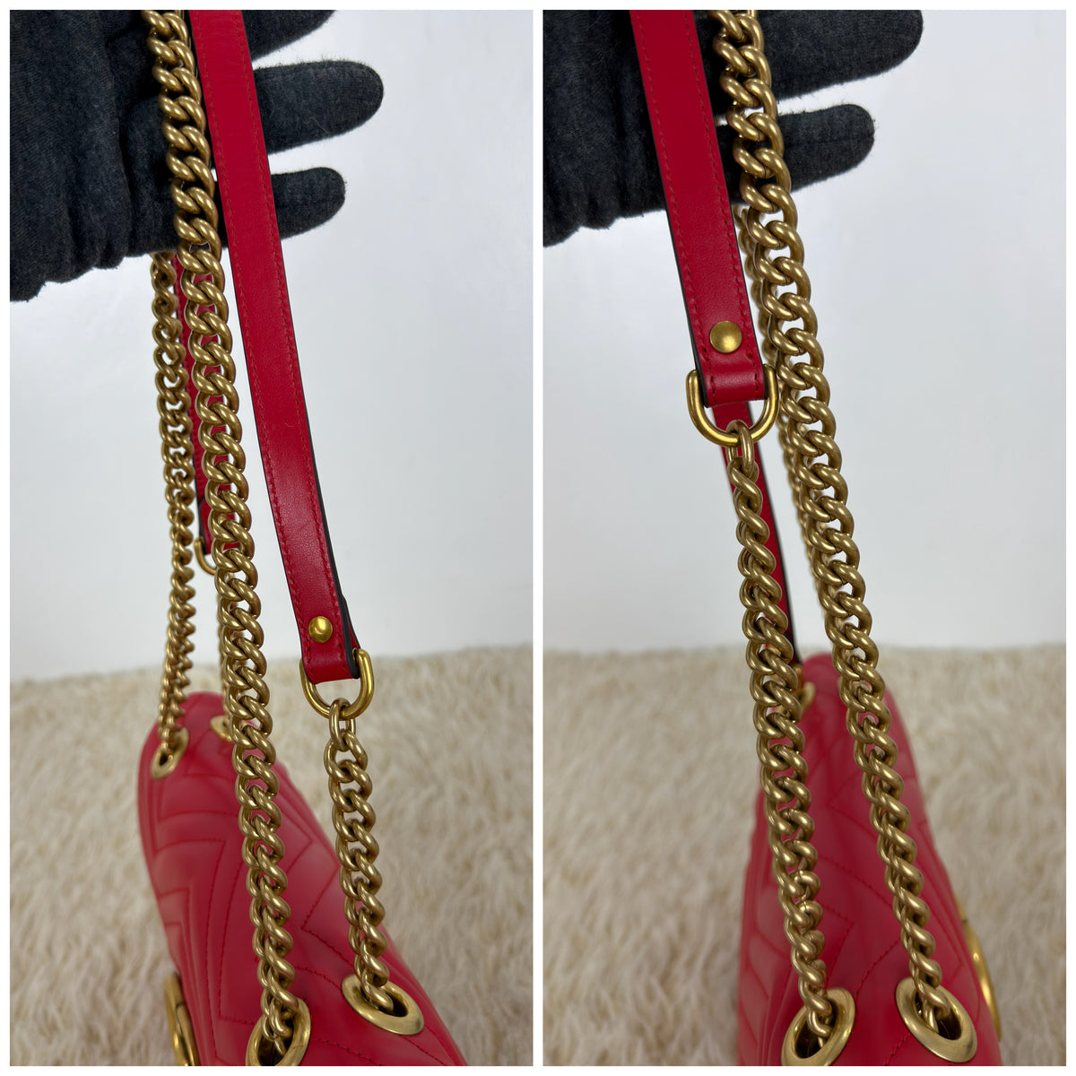 Gucci Medium Marmont Flap Matellasé Shoulder Bag