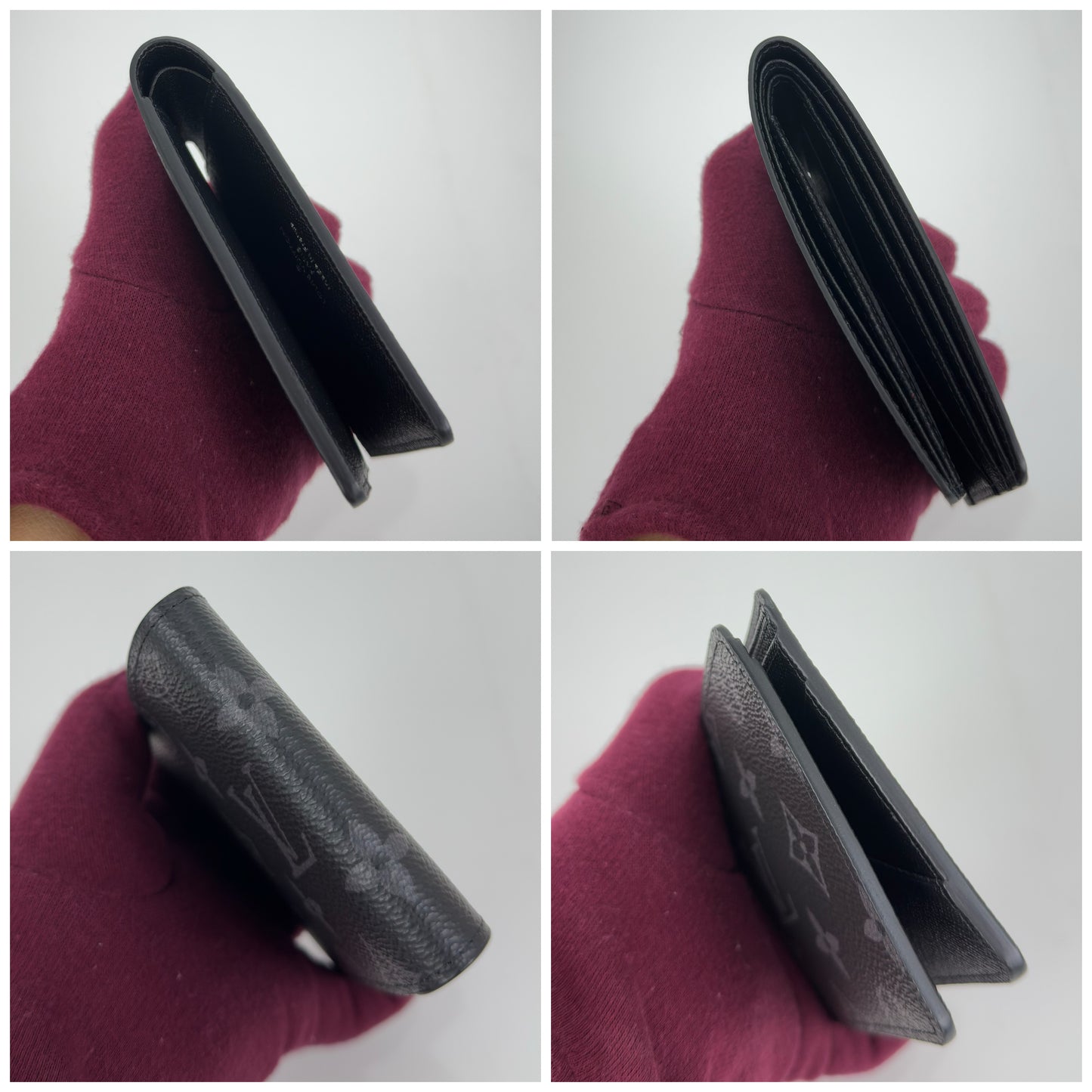 Louis Vuitton Monogram Eclipse Multiple Wallet Bifold