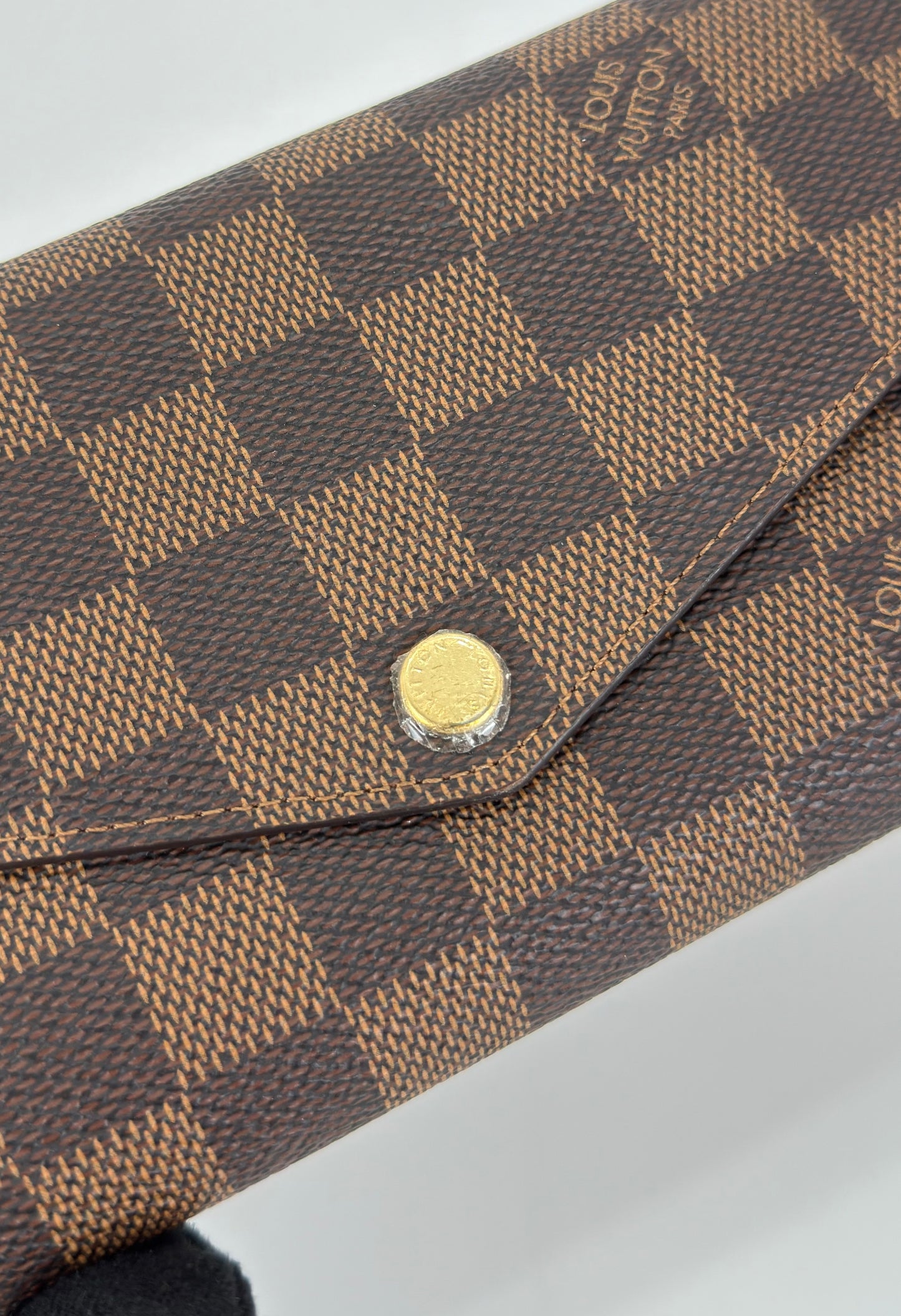 Louis Vuitton Damier Ebene Sarah Wallet