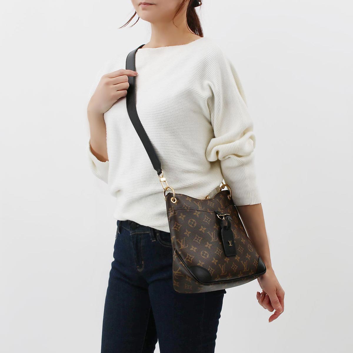 Louis Vuitton Monogram Canvas Odeon PM Noir