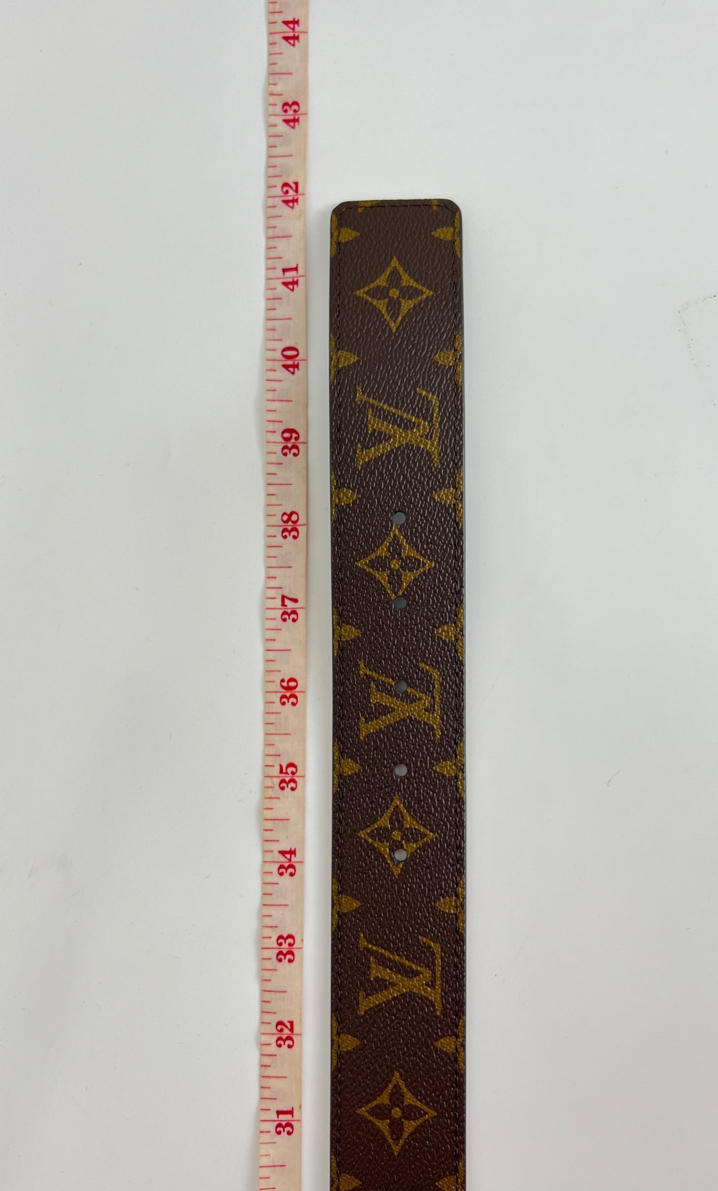 Louis Vuitton Monogram Canvas LV Initiales Reversible Belt 90/36