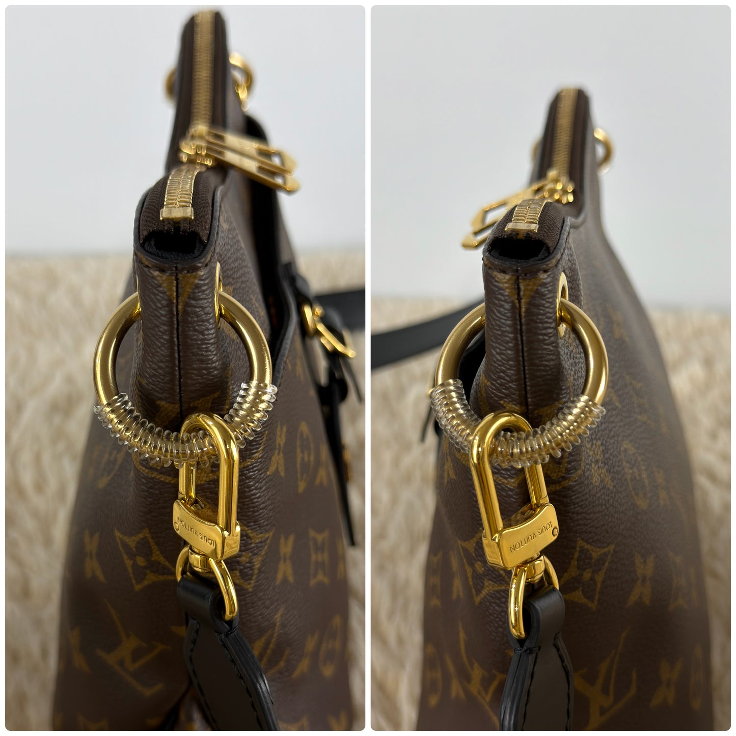 Louis Vuitton Monogram Canvas Odeon PM Noir