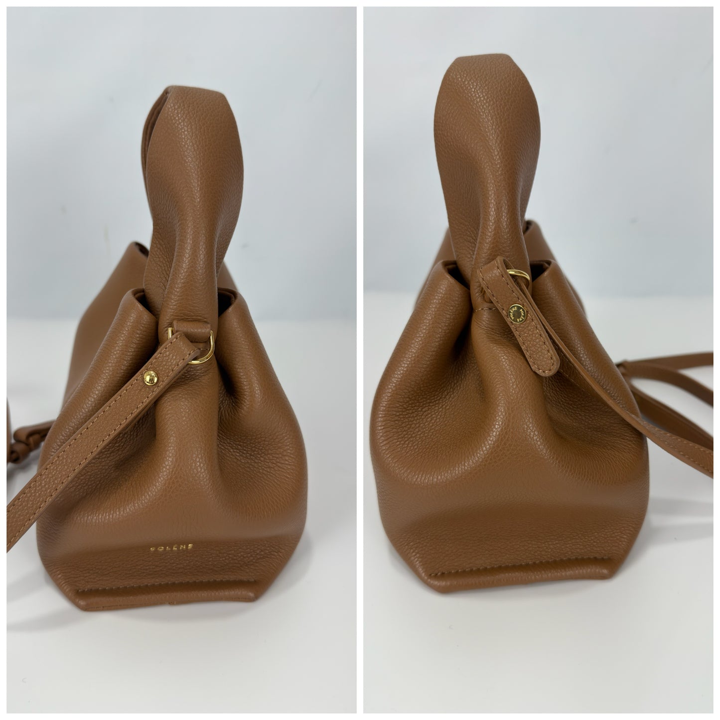 Polene Numéro Neuf Mini EDITION TEXTURED CAMEL
