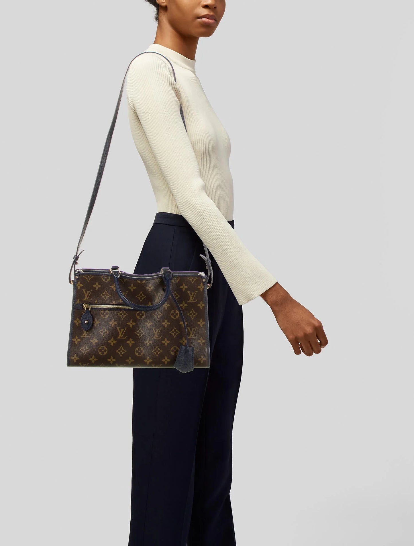 Louis Vuitton Popincourt PM Monogram Marine Canvas
