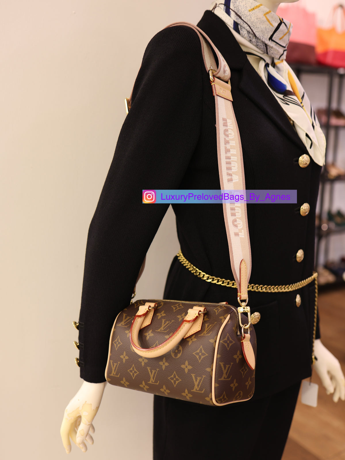 Louis Vuitton Speedy Bandoulière 20 Monogram