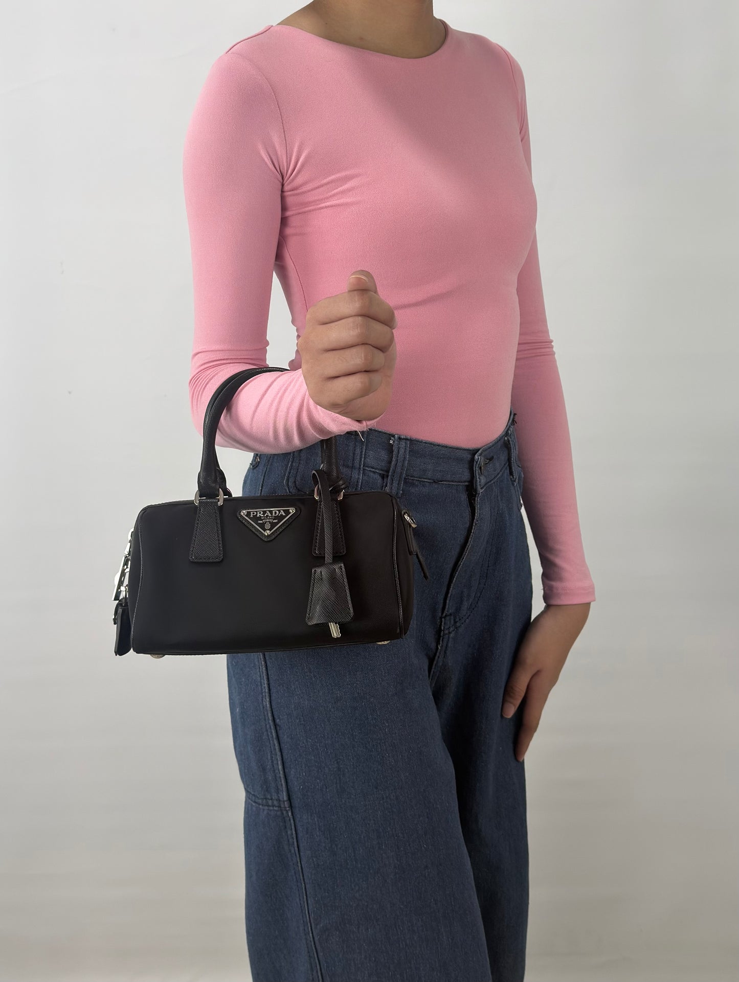 Prada Re-Edition 2005 Re-Nylon Boston Bag