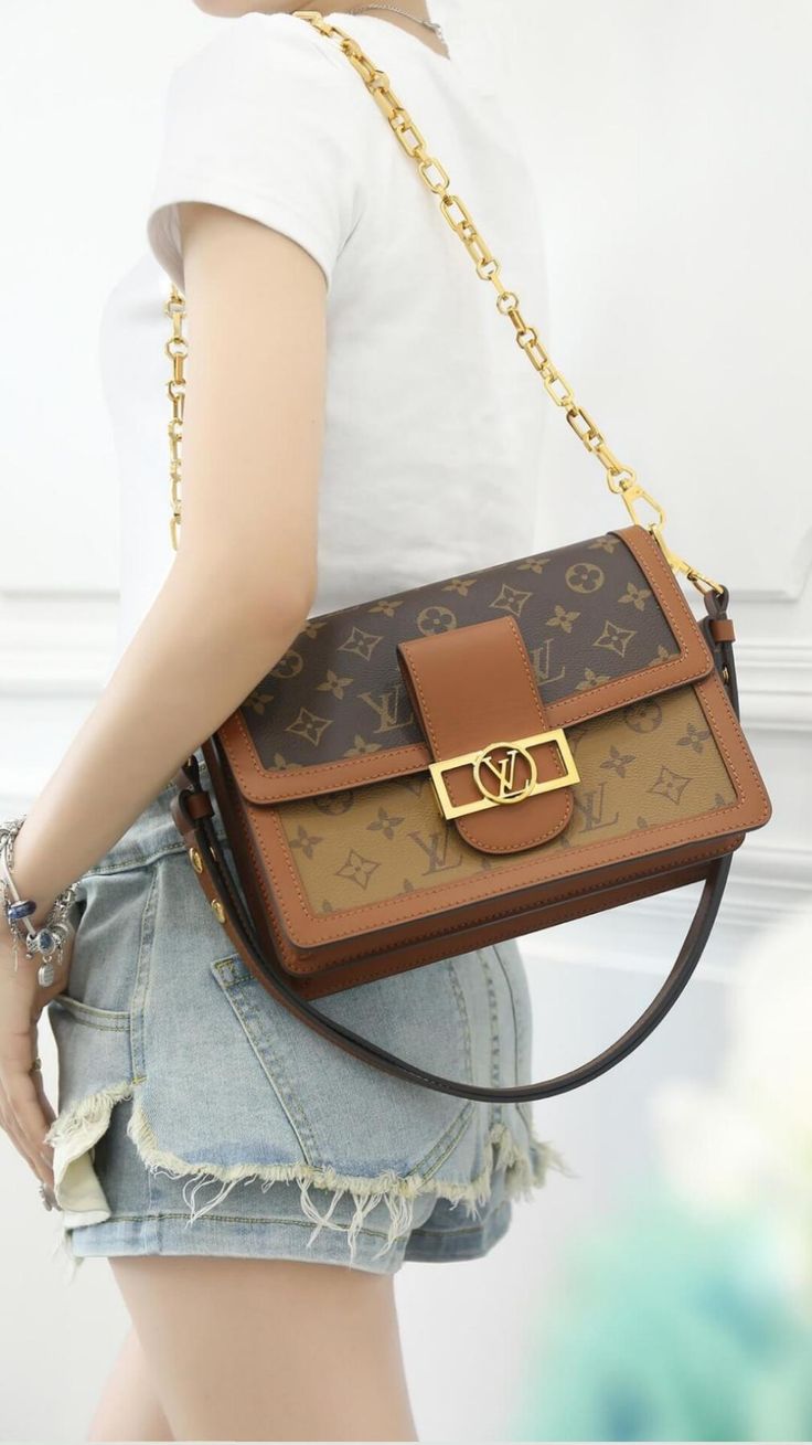 Louis Vuitton Reverse Monogram Dauphine MM