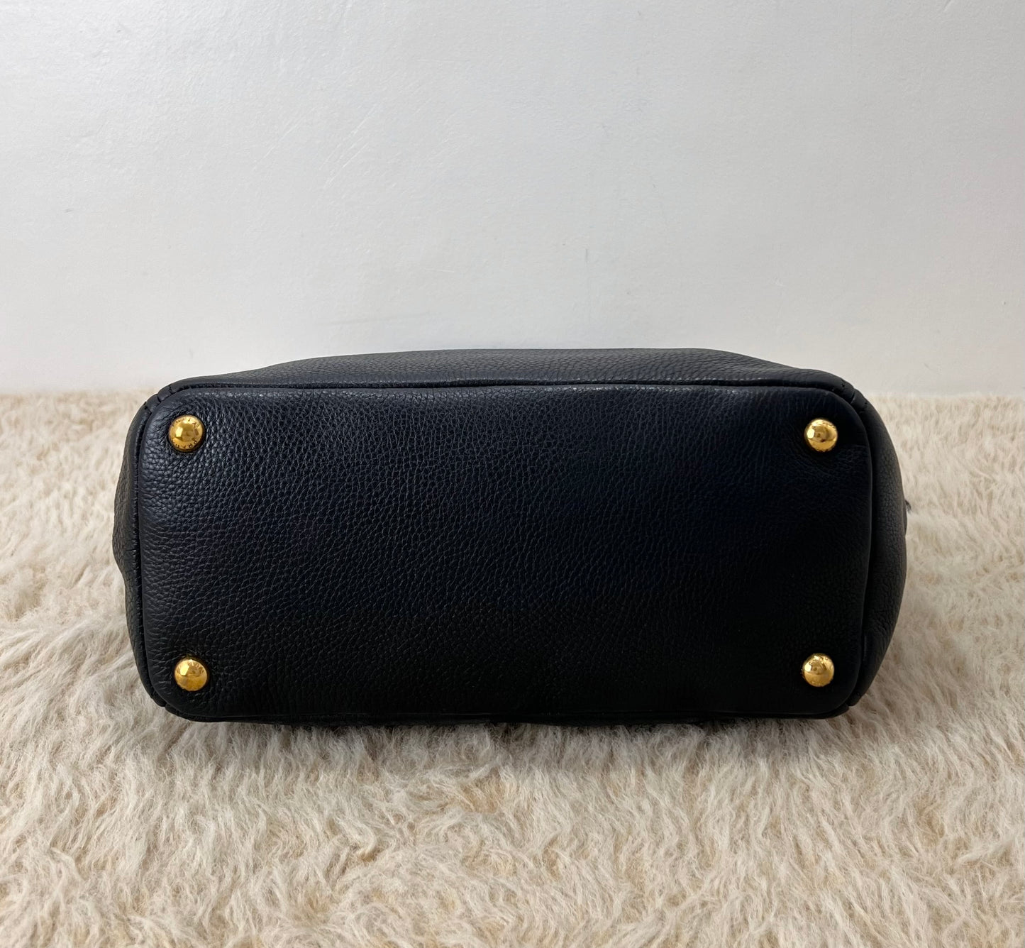 Prada Vitello Daino Leather Shoulder Bag