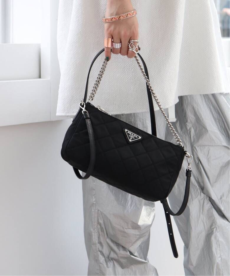 Prada Tessuto Impuntu Quilted Nylon