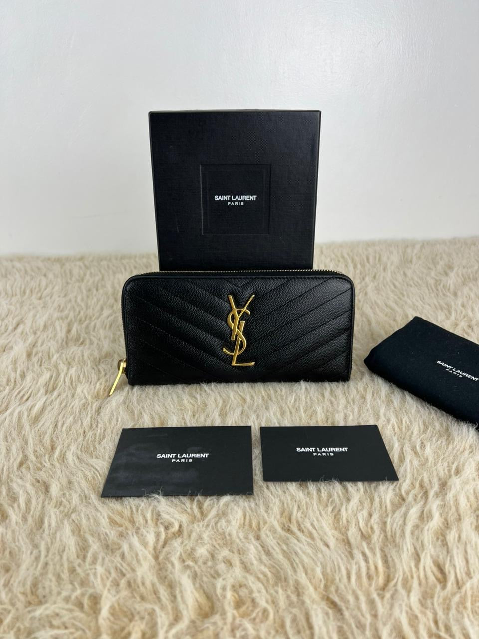 Ysl zippy wallet