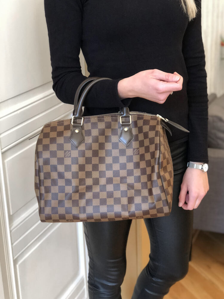 Louis Vuitton Speedy 30 Damier Ebene Canvas