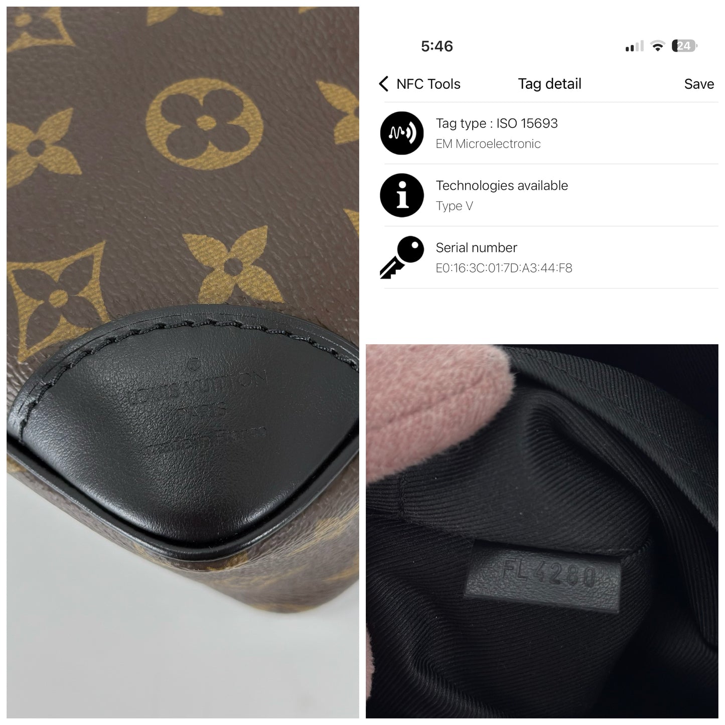 Louis Vuitton Monogram Canvas Odeon PM Noir