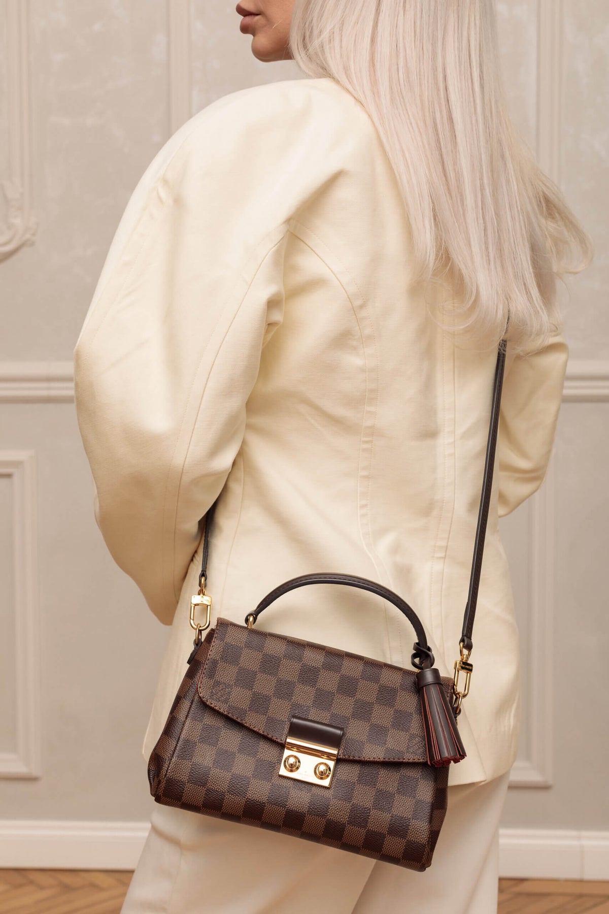 Louis Vuitton Croisette Damier Ebene Canvas