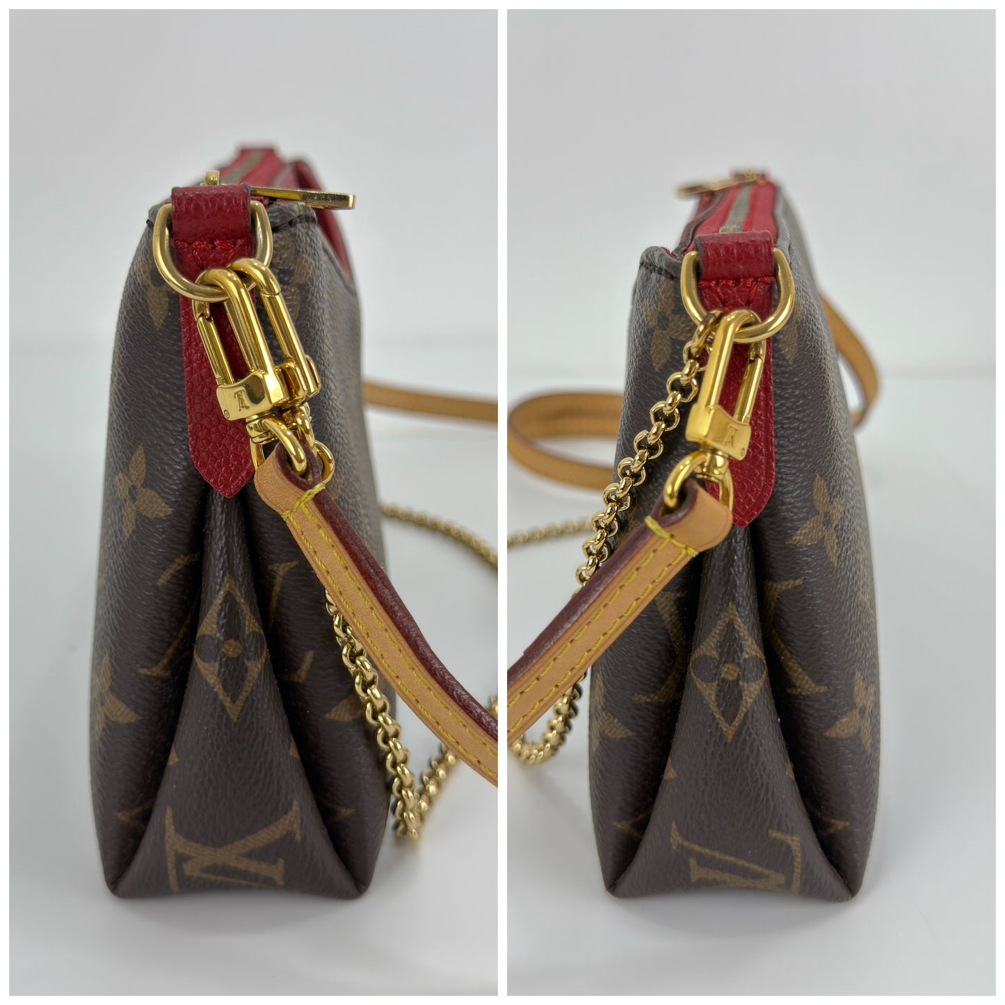 Louis Vuitton Pallas Cluth Monogram Canvas