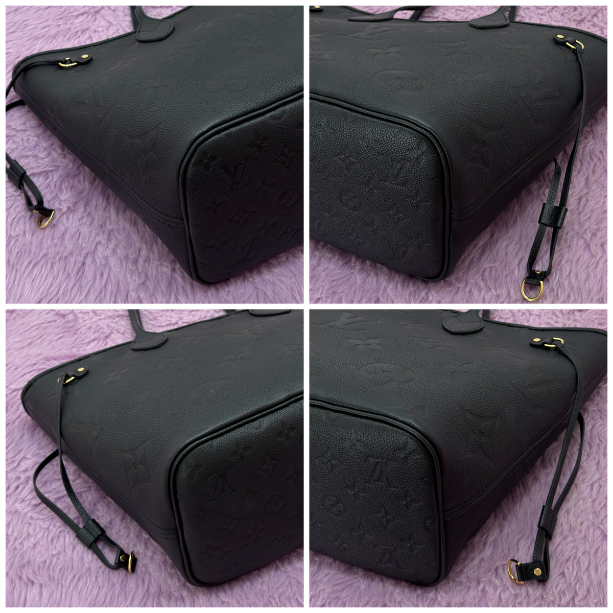 Louis Vuitton Neverfull MM Monogram Empreinte Leather