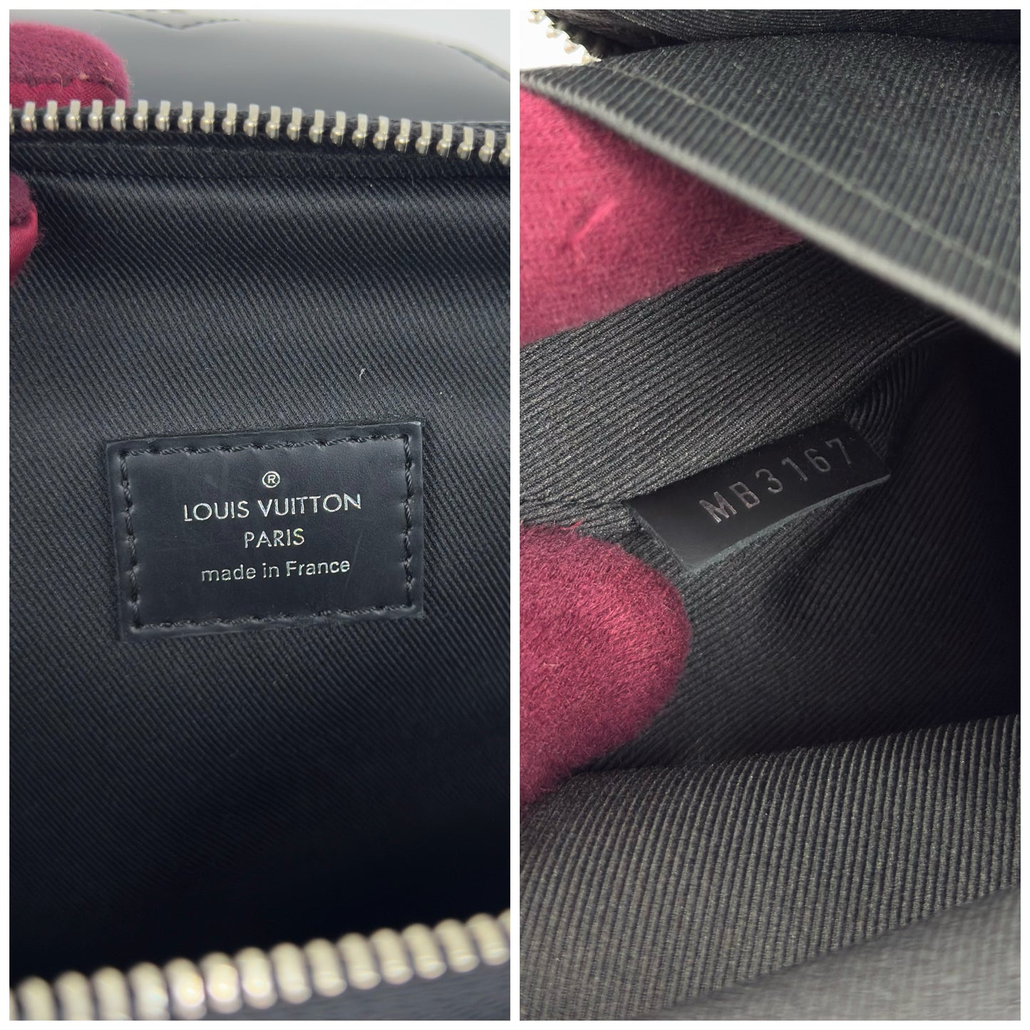 Louis Vuitton LV Avenue Sling Bag In Damier Graphite
