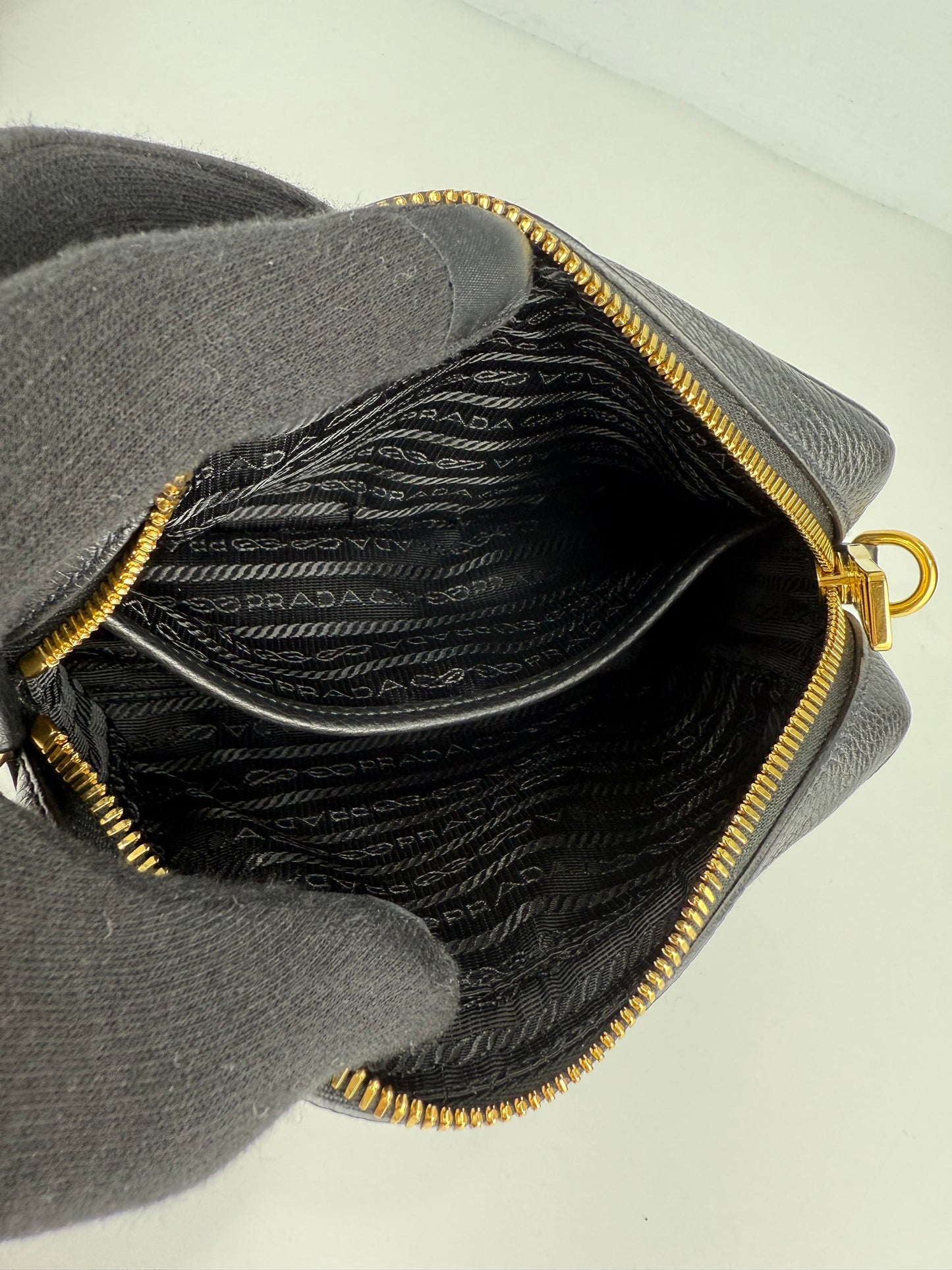 Prada Vitello Phenix Crossbody Bag Mini