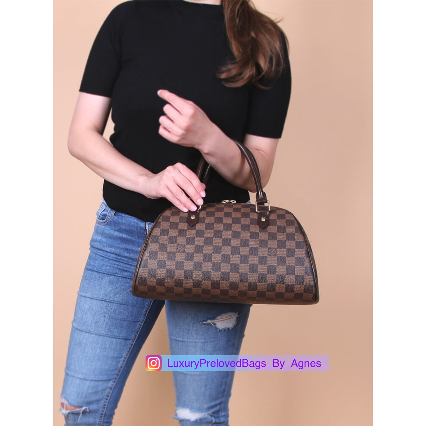 Louis Vuitton Damier Ebene Ribera MM