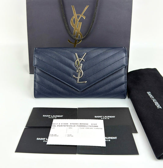 Ysl Long Wallet