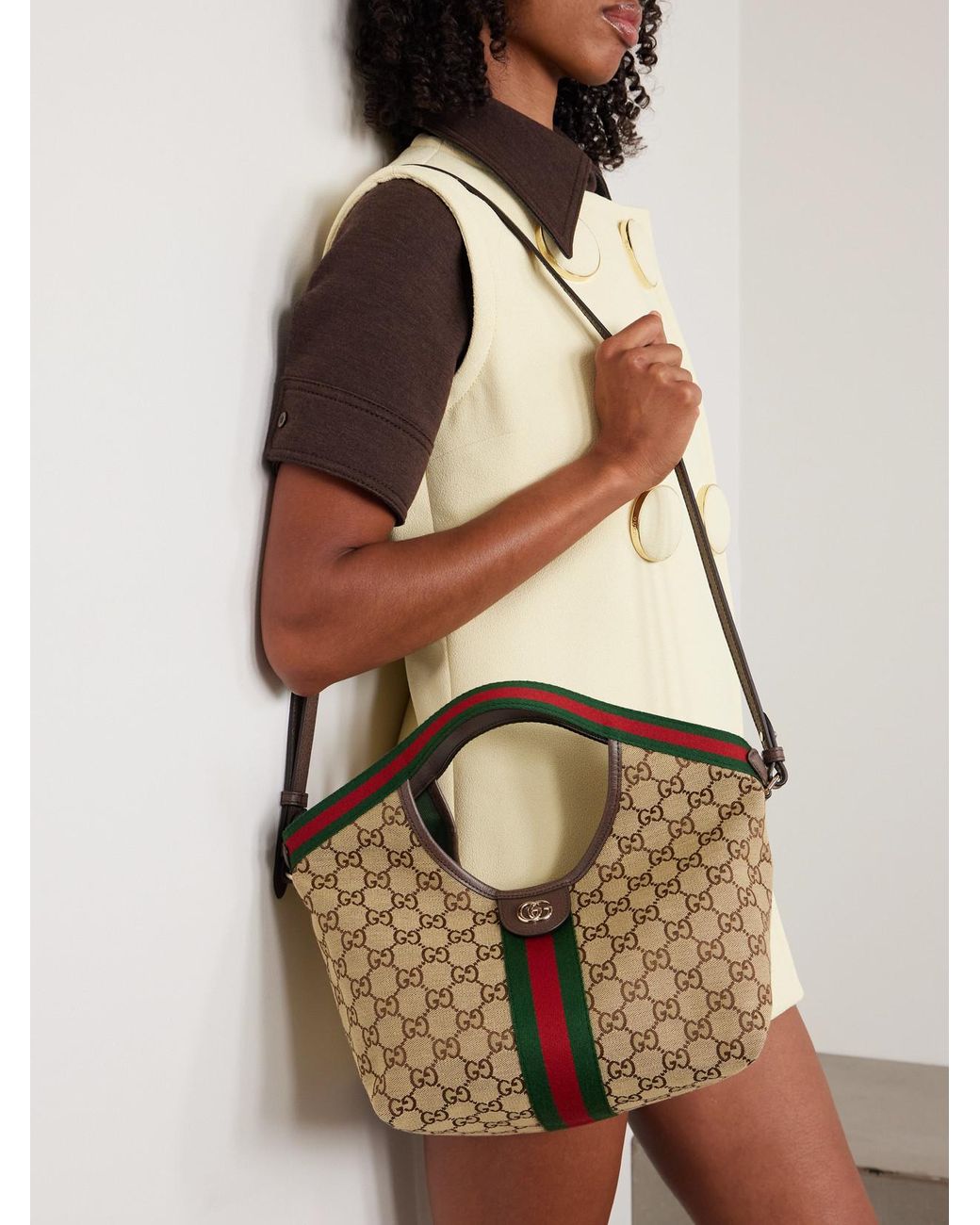 Gucci GG Giglio Small Tote Bag
