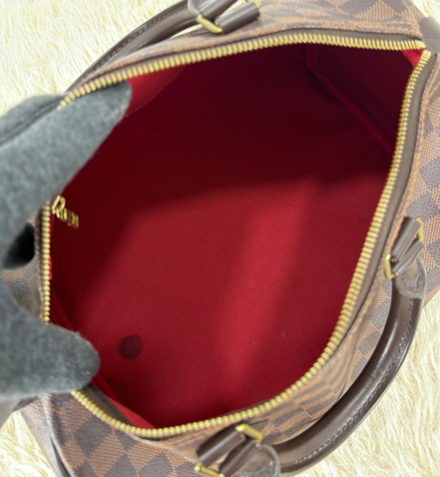Louis Vuitton Speedy 30 Damier Ebene Canvas
